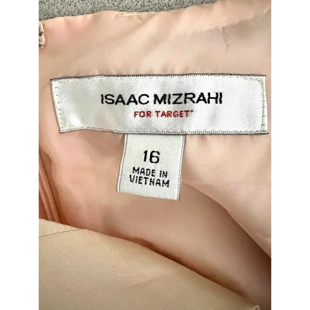 Isaac Mizrahi For Target Y2K Sleeveless Ebony Dress Women's Size 16 NWT - Picture 4 of 6